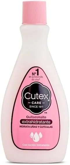 REVLON ▫️ Cutex - Removedor de verniz hidratante para unhas, com acetona, glicerina, óleos minerais e vitamina E; remove o verniz, limpa, hidrata e fortalece as unhas e as cutículas - 200 ml