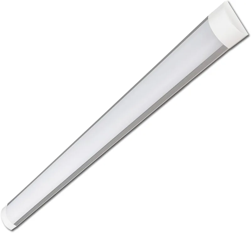 LED ATOMANT ▫️ Luminária LED integrada, 150cm 48W, CCT (seletor de cor branco quente, neutro e frio), 4800 fluxos luminosos