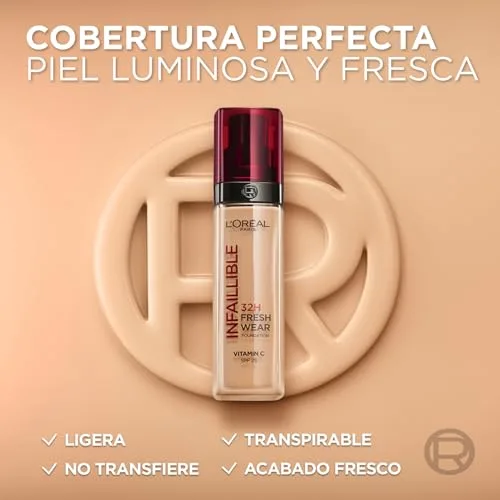 L'Oreal Paris ▫️ L'Oréal Paris Infalible 32H Fresh Wear Base em Pó 220 3