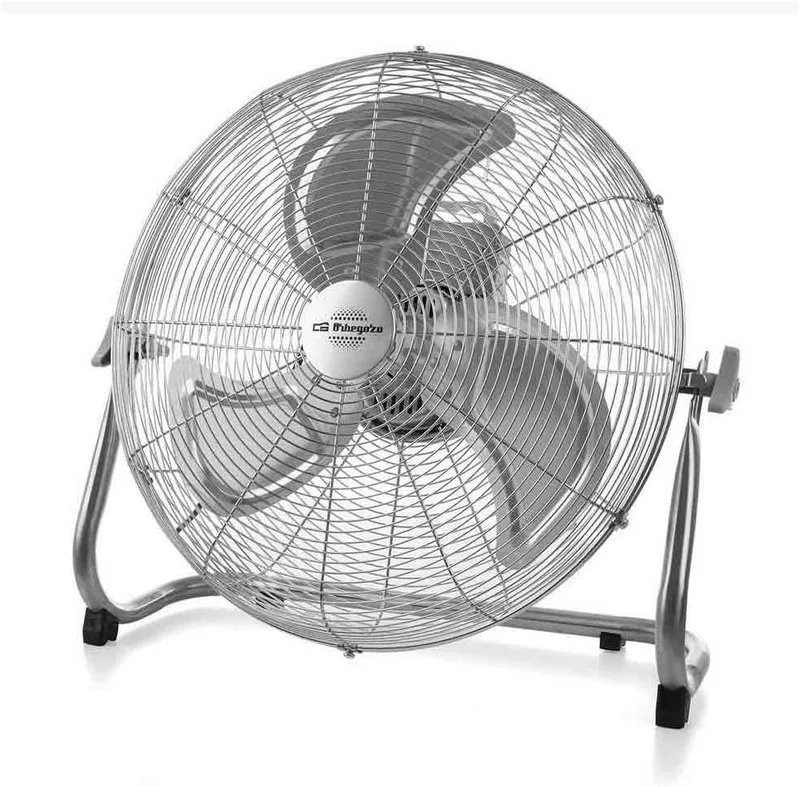 Orbegozo ▫️ Pw 1445 - Ventilador industrial, 6 velocidades de ventilação, pega de transporte, grelha de segurança, inclinação ajustável, 120W