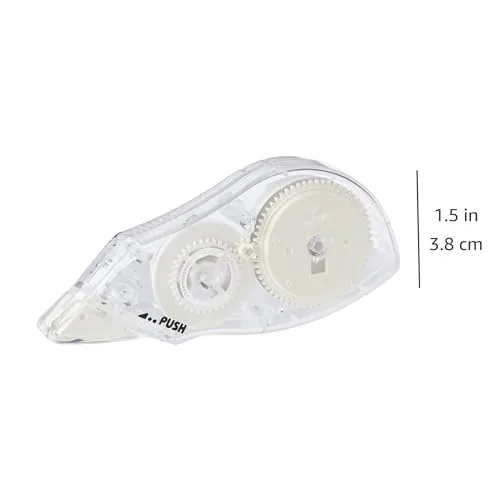 Amazon Basics ▫️ Fita corretora, 4,2 mm x 10 m, embalagem de 10 6