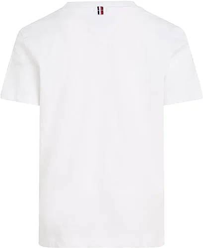 Tommy Hilfiger ▫️ Camiseta de manga curta para rapazes, com gola redonda 2