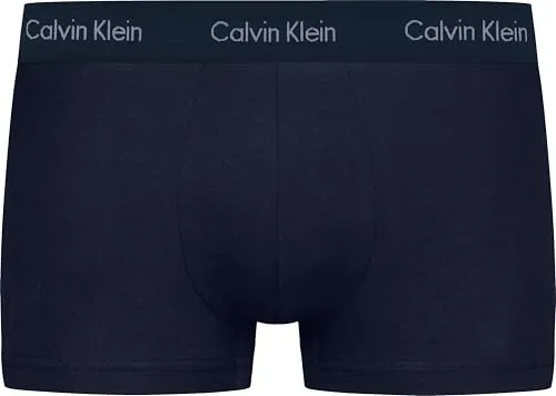Calvin Klein ▫️ Cuecas boxer para homem, embalagem de 3, Low Rise Trunks, roupa interior 6