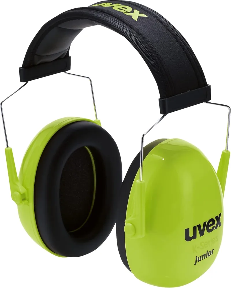 Uvex - Protectores de ouvido para crianças 29 dB - Proteção auditiva compacta - Dobrável e ajustável - Proteção auditiva ajustável - Peso: 160 g