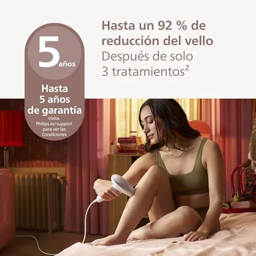 PHILIPS ▫️ Lumea série 7000, aparelho de depilação IPL, alternativa à depilação a laser, com caneta de recorte compacta Satin, 2 acessórios para o corpo e o rosto, modelo BRI921/00 3