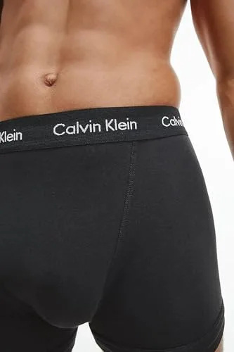 Calvin Klein ▫️ Cuecas boxer para homem, embalagem de 3 Trunks, roupa interior 3