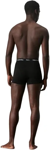 Calvin Klein ▫️ Cuecas boxer para homem, embalagem de 3 Trunks, roupa interior 4