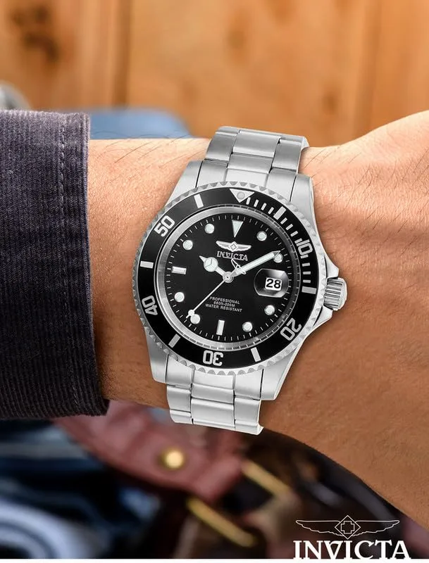 INVICTA ▫️ Relógio de quartzo para homem Pro Diver em aço inoxidável - 40 mm 2