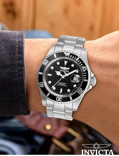INVICTA ▫️ Relógio de quartzo para homem Pro Diver em aço inoxidável - 40 mm 3