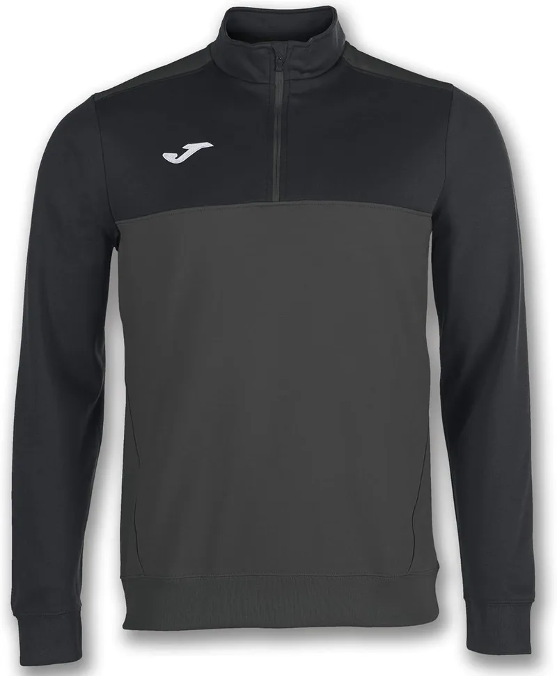 Joma ▫️ Camisola para homem, 6XS - 3XL - Quente e respirável, evita a entrada de frio com meio fecho de correr, bainha e punhos em malha elástica - Winner