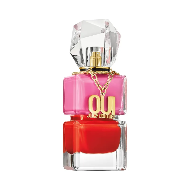 Juicy Couture ▫️ OUI, Eau de Parfum em spray - Fragrância frutada e floral, com notas de melancia, jasmim e madeiras «Techno», perfume para mulher