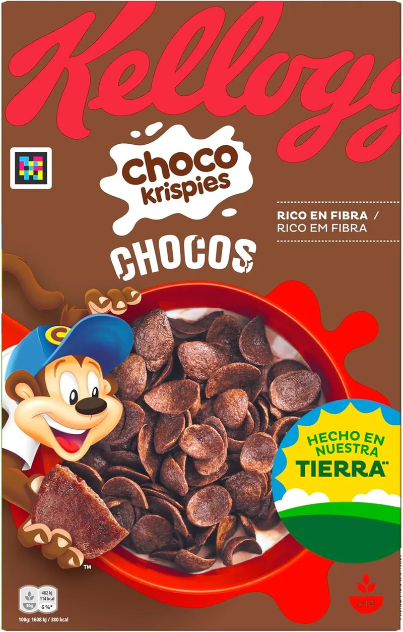 Kellogg's ▫️ Choco Krispies Choco Chocos 420g