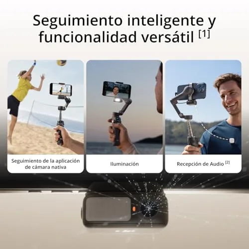 DJI ▫️ Estabilizador Osmo Mobile 7P para iPhone e Android, Rastreamento Nativo 2