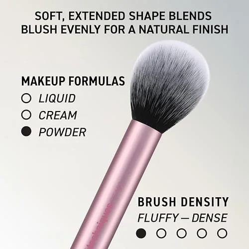 REAL TECHNIQUES ▫️ Kit de esponjas de maquilhagem Everyday Essentials, pincéis de maquilhagem e esponja para misturar maquilhagem, para base, blush e bronzeador, conjunto de 5 peças 5