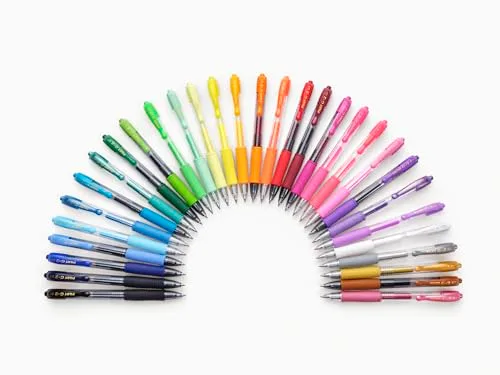 PILOT ▫️ Caixa de 6 G2 Plus - Canetas roller de tinta gel - Retráteis e recarregáveis - Excelente conforto na escrita - Preto - Ponta média 5