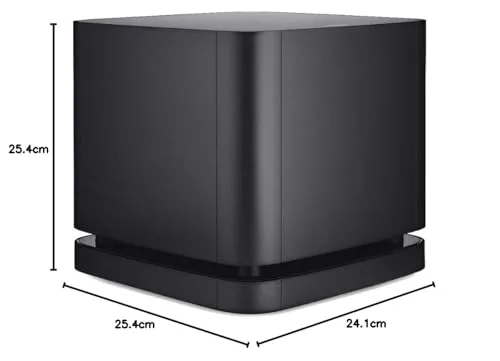 Bose ▫️ Bass Module 500, sem fios, Preto 6