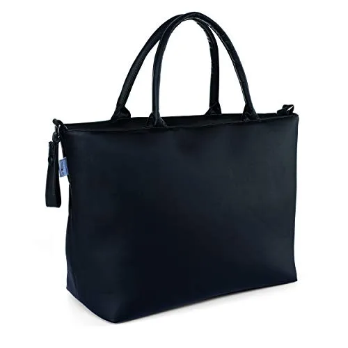 Chicco ▫️ Bag in Bag: Bolsa organizadora com trocador e mini-bolsa em couro sintético, cor preta (Pure Black) 2
