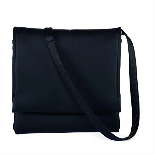 Chicco ▫️ Bag in Bag: Bolsa organizadora com trocador e mini-bolsa em couro sintético, cor preta (Pure Black) 4