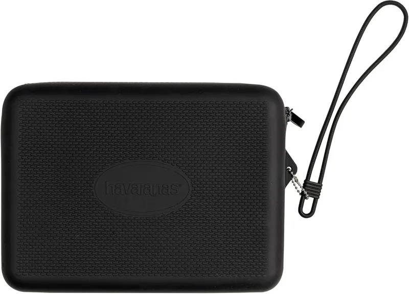 Havaianas ▫️ Saco de toilette de praia, prático e elegante, acabamento robusto, com fecho de correr e alça resistentes, resistente à água, unissexo para adultos