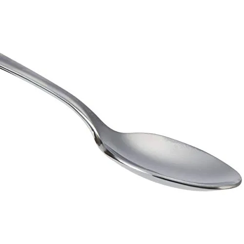 Amazon Basics ▫️ Colher de café em aço inoxidável com borda arredondada, 13,3 cm, embalagem de 12 unidades 4
