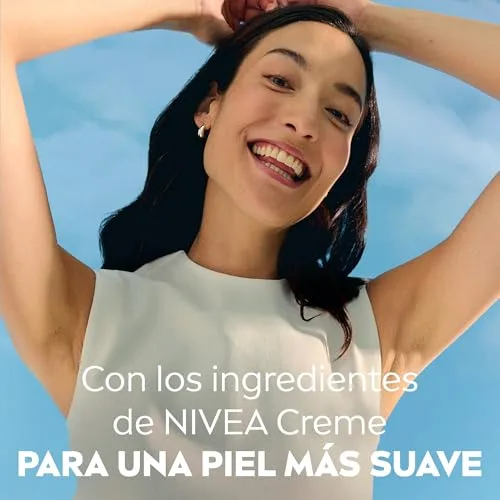 NIVEA ▫️ Protect & Care Roll-on em embalagem de 6 (6 x 50 ml), desodorizante antitranspirante com o aroma Creme, desodorizante roll-on com 0% de álcool 5