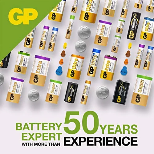 GP ▫️ Pilhas Super GP910A, LR01 Pilha LR1 (N) alcalina(s) 1,5 V 8 unidade(s) 3