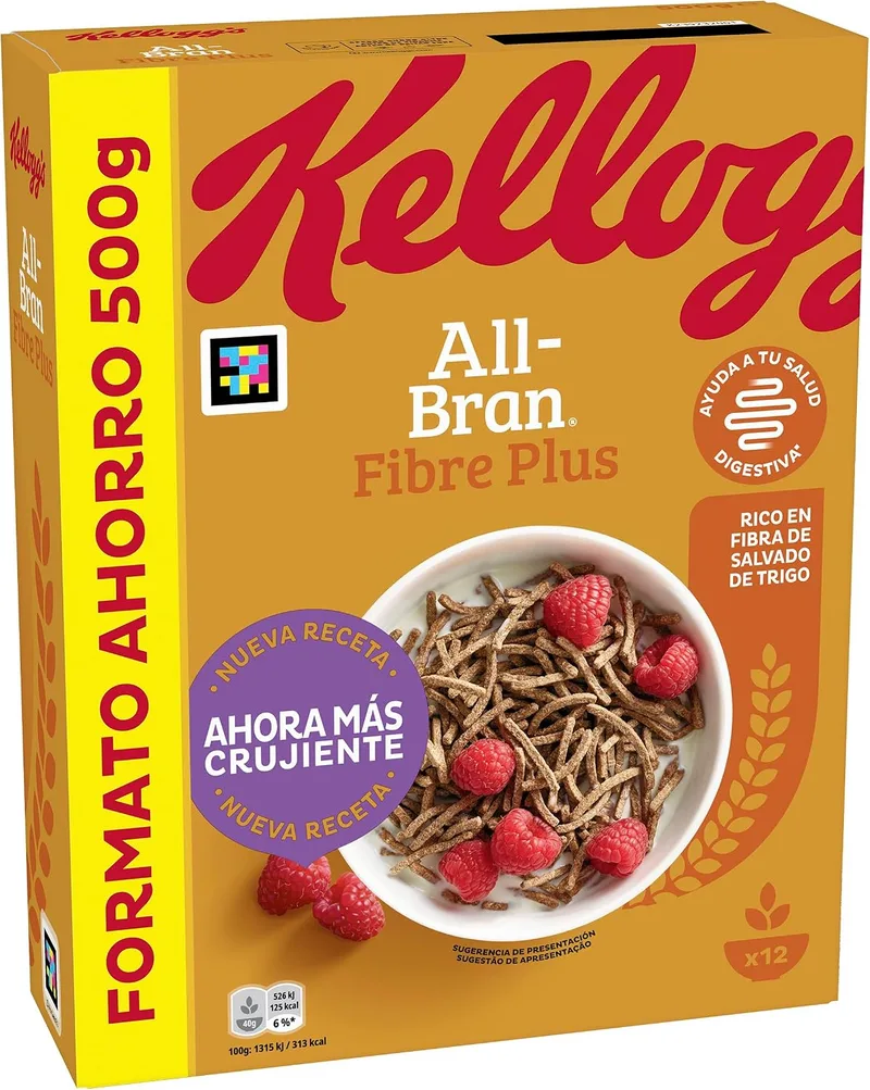 Kellogg's ▫️ All Bran Fibre Plus 500 g