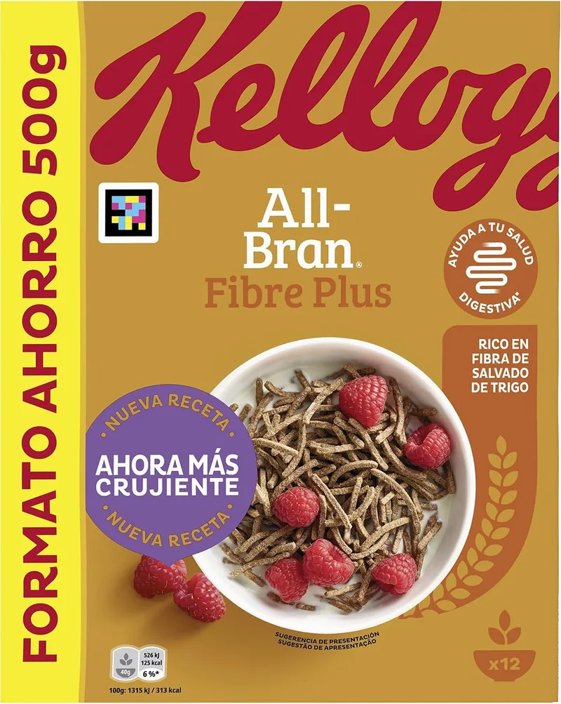 Kellogg's ▫️ All Bran Fibre Plus 500 g