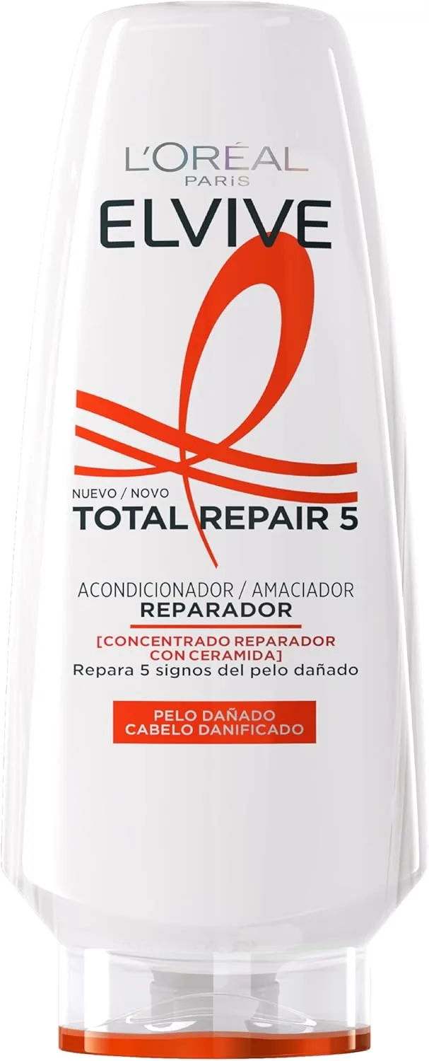 L'Oreal Paris ▫️ Elvive Total Repair 5 Condicionador Reparador, 300 ml