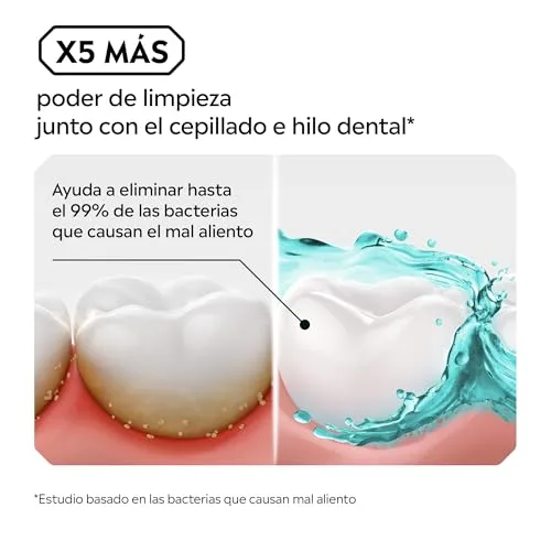 Listerine ▫️ Mentol - Elixir Bucal com Flúor, 1 L, 2 unidades 5