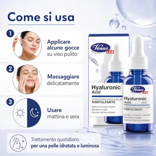 Venus ▫️ Ácido hialurónico - intensificador de hidratação 30 ml 5