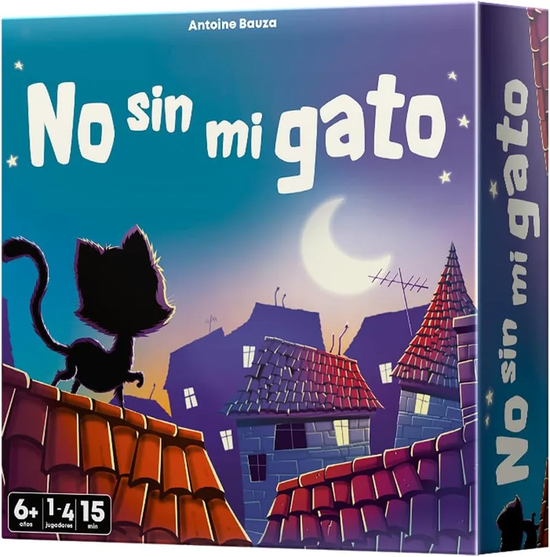Asmodee ▫️ Cocktail Games No sin mi Gato, Jogo de tabuleiro, Idade 6+, 1 a 4 jogadores, 15 minutos por jogo, Inglês