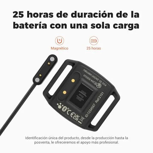 CooSpo ▫️ Pulseira com sensor ótico de frequência cardíaca, Bluetooth 4.0 e Ant+, compatível com iFit, Polar, Strava, Wahoo, Garmin e Peloton 4