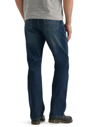 Wrangler Authentics ▫️ Calças de ganga com corte relaxado e perna larga para homem 2