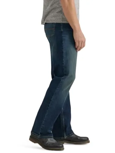 Wrangler Authentics ▫️ Calças de ganga com corte relaxado e perna larga para homem 3
