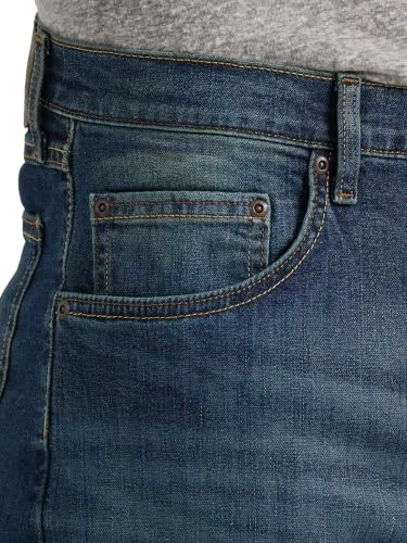 Wrangler Authentics ▫️ Calças de ganga com corte relaxado e perna larga para homem 4