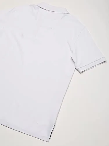 Nautica ▫️ Camisa polo de manga curta «Performance Deck» para homem, tamanho grande e alto, corte clássico, cor lisa 5