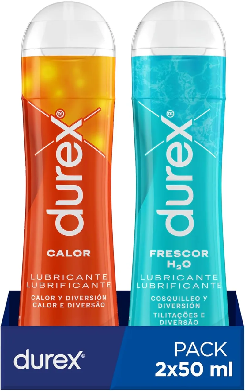 Durex ▫️ Lubrificante : Frescor e Calor, Formigueiro e Diversão