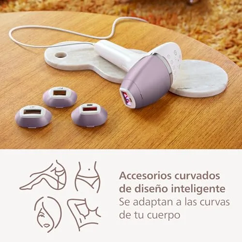 PHILIPS ▫️ Lumea série 8000, aparelho de depilação IPL, alternativa à depilação a laser, tecnologia SenseIQ, 4 acessórios para o corpo, aparador compacto acetinado, BRI949/00 6