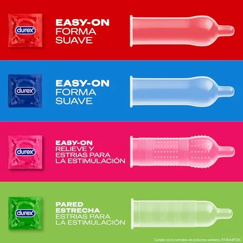 Durex ▫️ Preservativos Surprise Mix, seleção de 40 preservativos 4