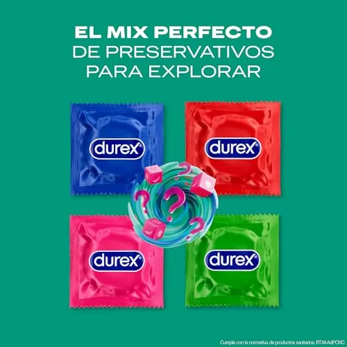 Durex ▫️ Preservativos Surprise Mix, seleção de 40 preservativos 5