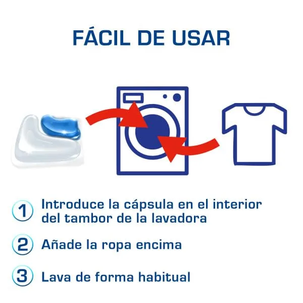 Colon ▫️ Total Power Gel Caps Nenuco – Detergente para máquina de lavar roupa, aroma Nenuco, formato cápsulas – 32 doses. 3