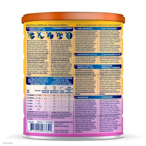 Enfamil ▫️ Premium Confort Fórmula para bebés com problemas digestivos - 800 gramas 7