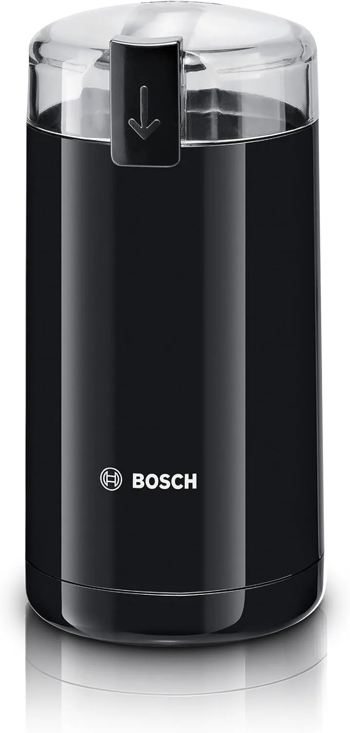 Bosch ▫️ Moedor de café elétrico, 180 W, capacidade de 75 gramas, preto, TSM6A013B