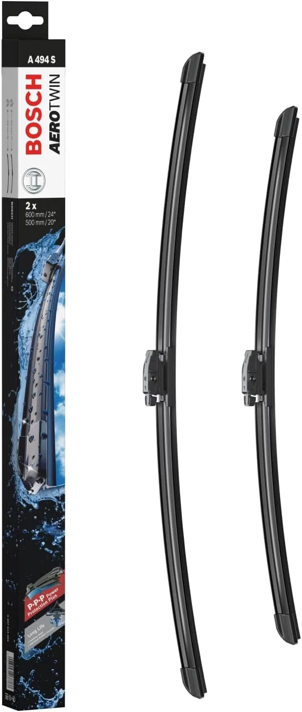 Bosch ▫️ Lâmina de limpa-para-brisas Aerotwin ­A494S dianteira 3397014494
