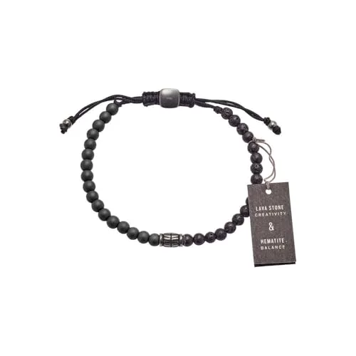 Fossil ▫️ Pulseira Vintage Casual para homem, em pele ou aço, com fecho tipo lagosta ou dobrável 3