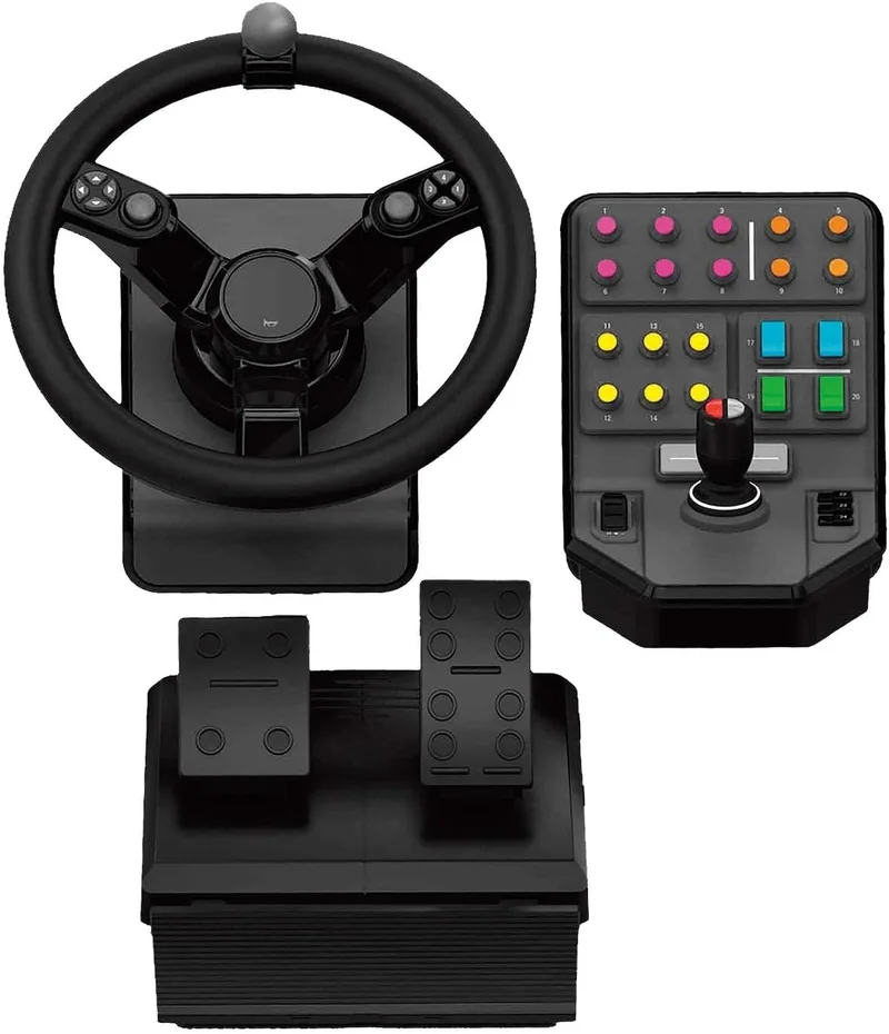 Logitech G ▫️ Pacote de Equipamento Pesado Saitek
