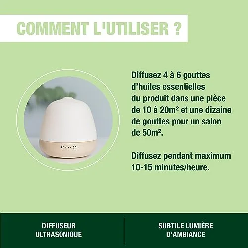 PRANAROM ▫️ Difusor de Cera, Madeira e Cerâmica – Ultrassónico para Óleos Essenciais 5