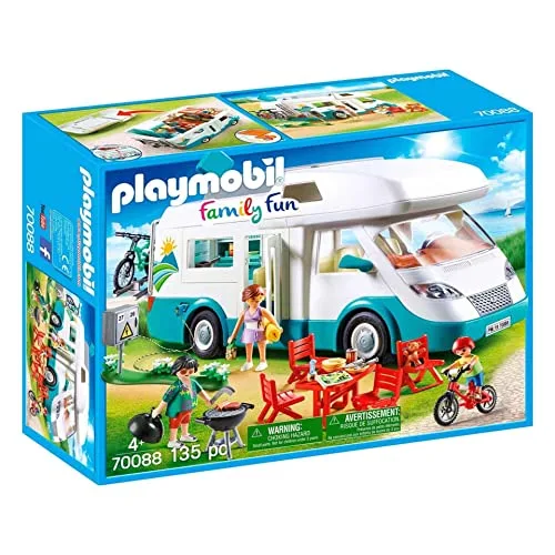 PLAYMOBIL ▫️ Family Fun 70088 Caravana de Verão, A partir dos 4 anos 4