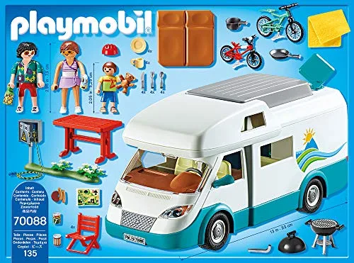 PLAYMOBIL ▫️ Family Fun 70088 Caravana de Verão, A partir dos 4 anos 5